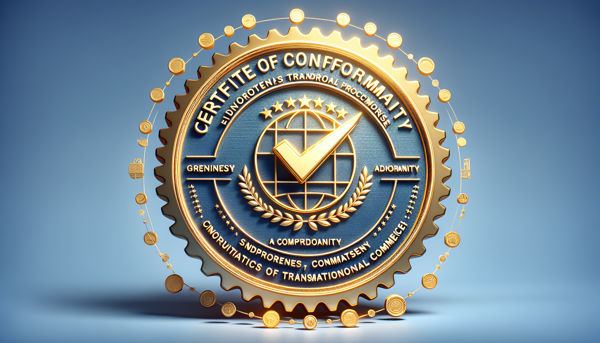 What Is The Role Of A Certificate Of Conformity In Customs Clearance?