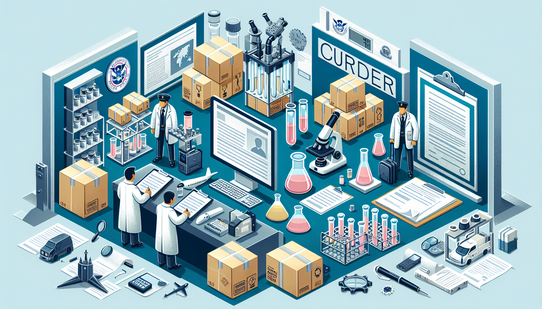 Customs Clearance For Laboratory Supplies