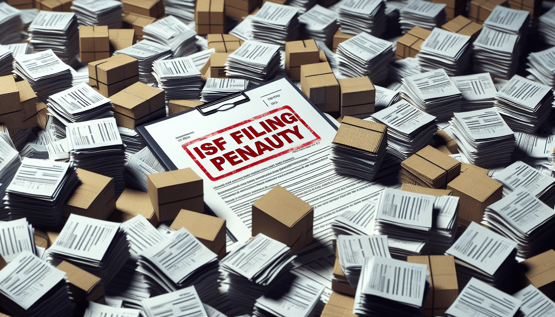 Impact Of ISF Filing Penalties On Supply Chain Efficiency