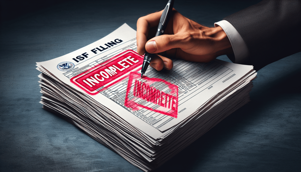 Minimizing Penalties For Incomplete ISF Filing Through Proactive Measures Minimizing Penalties For Incomplete ISF Filing Through Proactive Measures