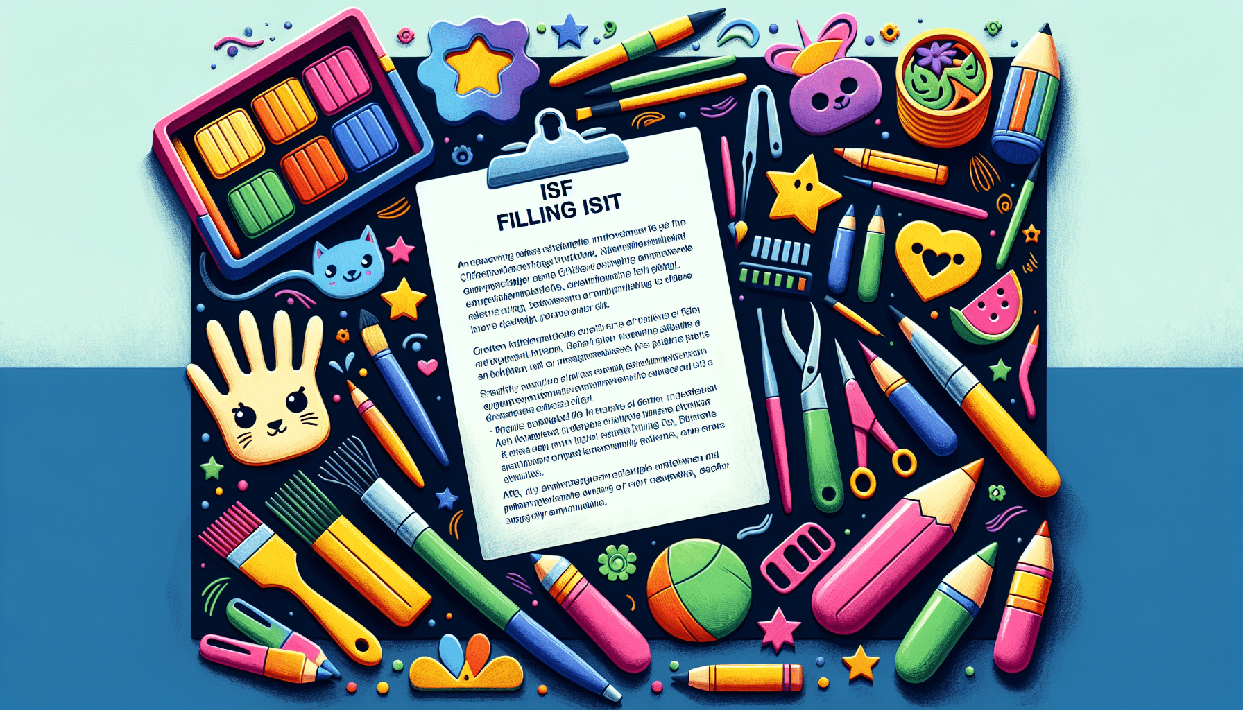 How And When To File ISF For Childrens Scratchboard Art Kits