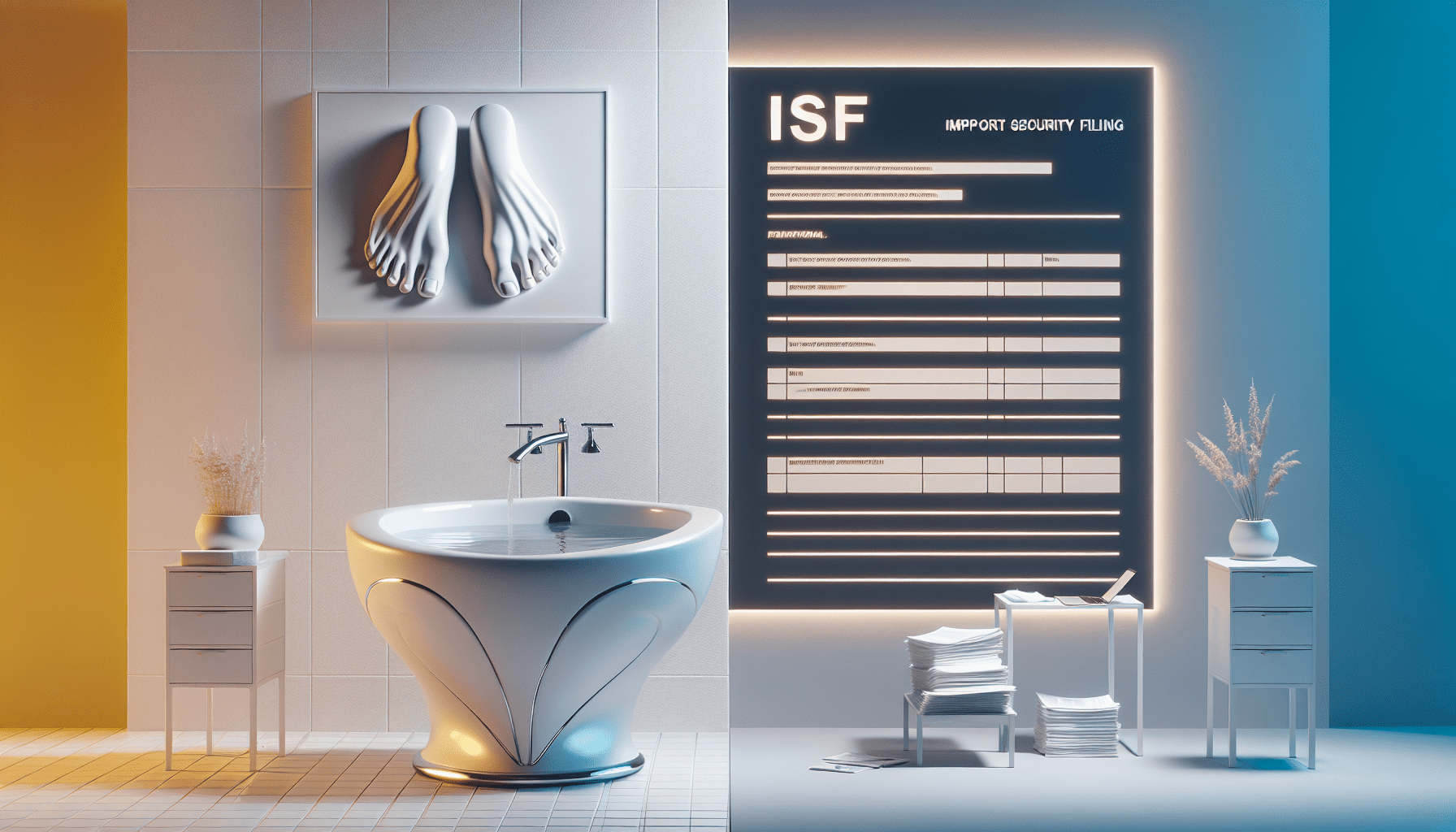 Who File ISF For Foot Tub Who File ISF For Foot Tub