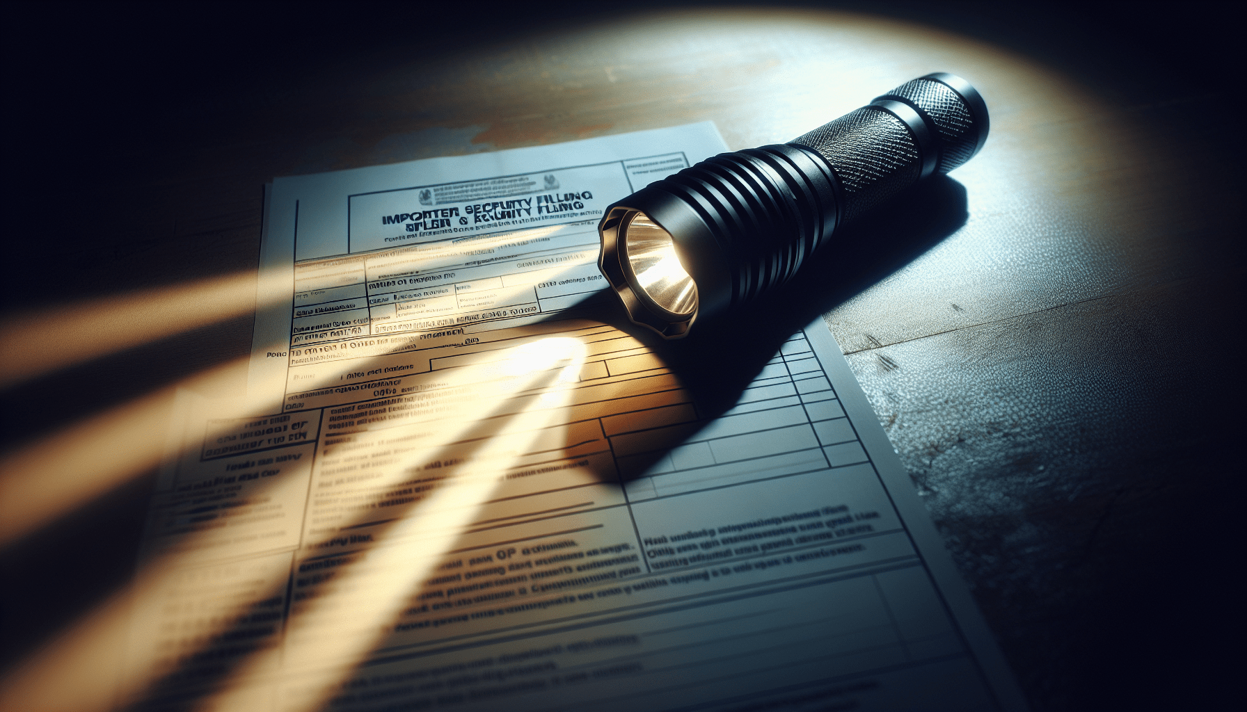 Why Should I File ISF For Flashlights