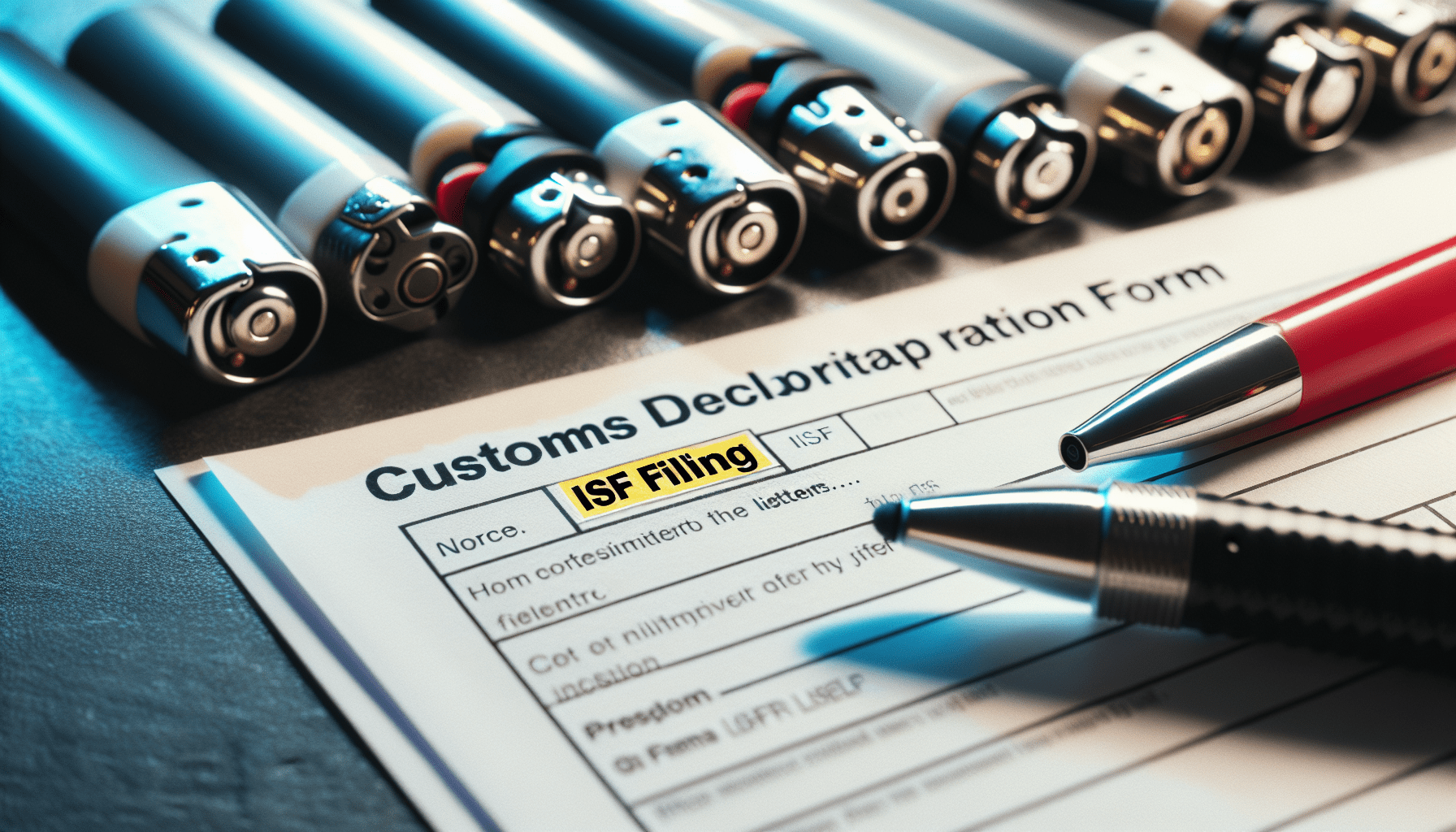 How And When To File ISF For Lighters