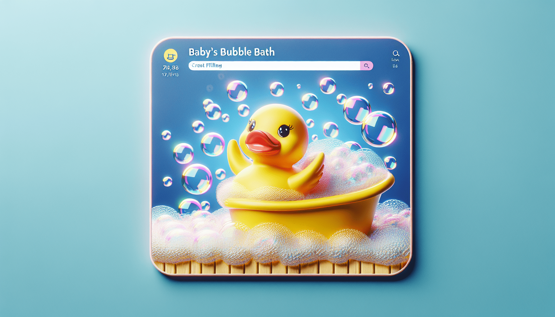 Where To File ISF For Babys Bubble Bath